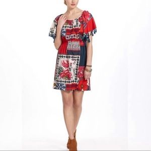 {Anthropologie} Vanessa Virginia Persian Rose Dress